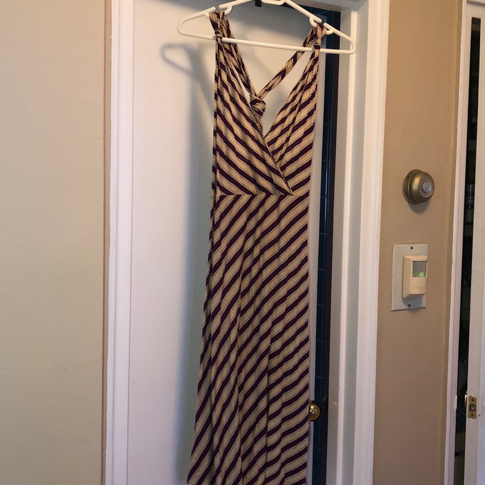 Purple striped dress By Malene Birger medium